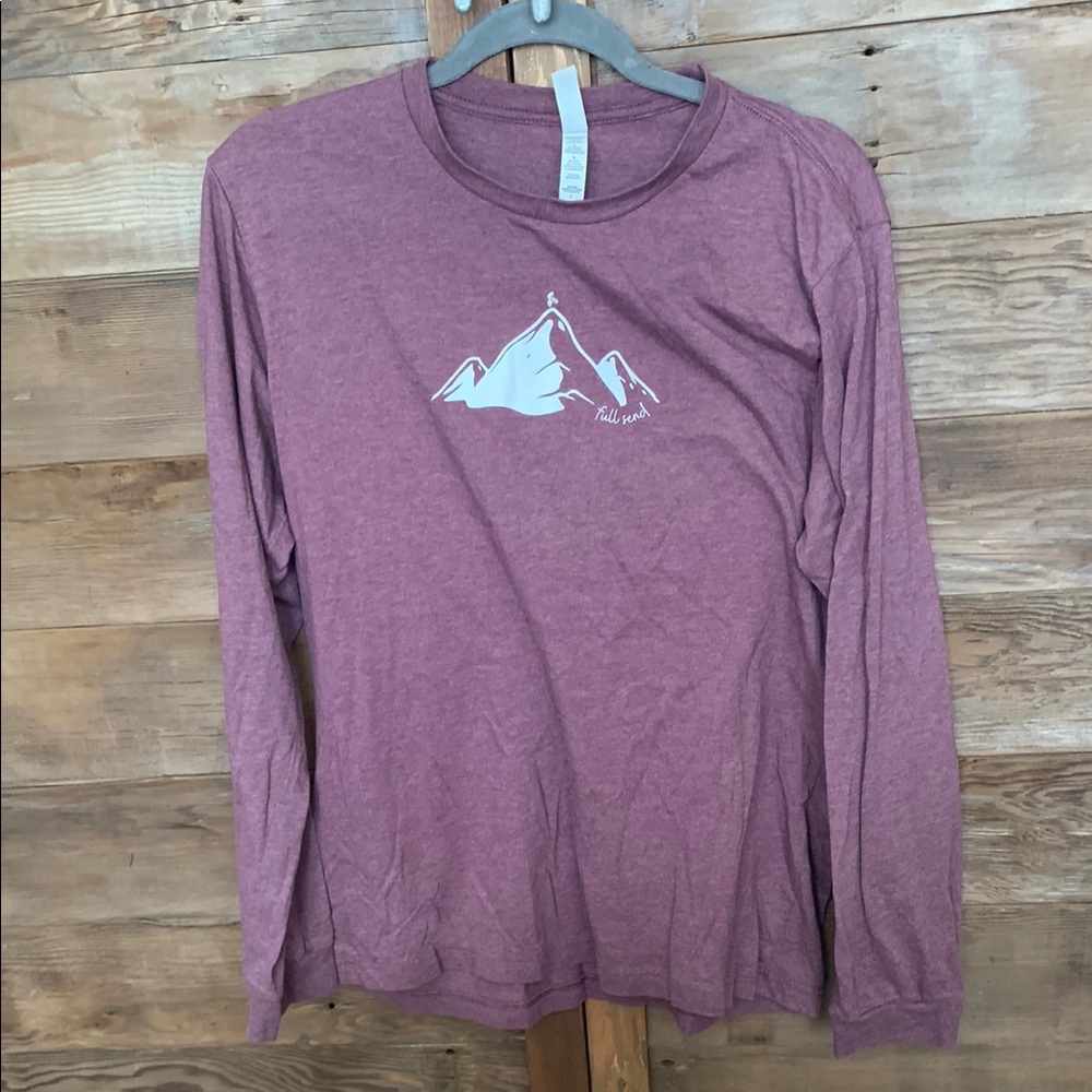 Mountain Graphic Long Sleeve Tee